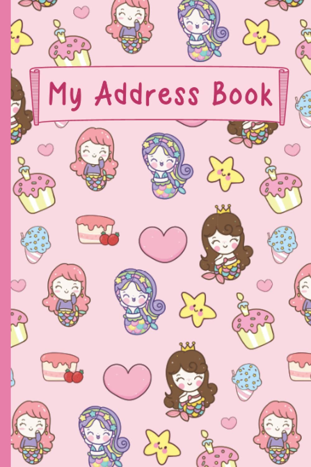 My Address Book Cute Kids Address Book for Girls