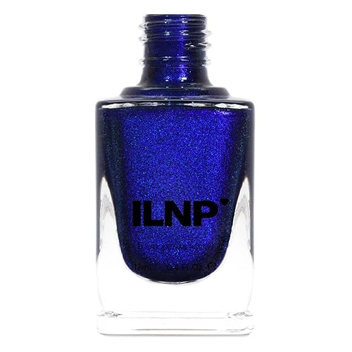 ILNP Midnight Kiss - Esmalte de uñas brillante azul cobalto rico