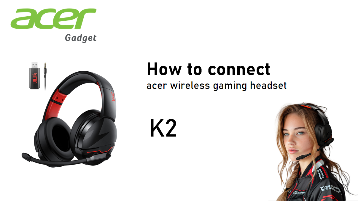 Amazon.com: acer Wireless Gaming Headset, PS5 Headset with 2.4GHz