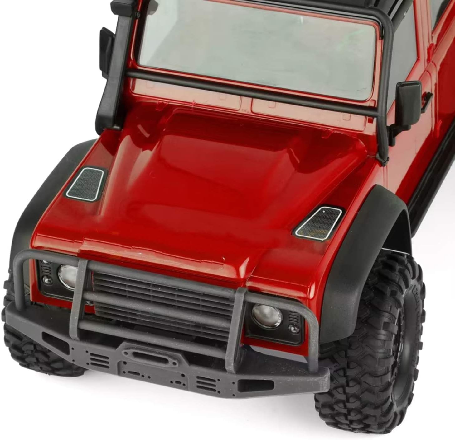 RCアクセサリー For TRX4M For Defender For Bronco 1/18 アルミ製フロントバンパー RCクロー  Rcクローラーバンパー Compatible With Traxxas For TRX4M For Bronco 1/18 RCクロ RCカー用ブルバー  Compatible With TRX4M For Defender 1/18 RCクローラーカー 金属製フロン ... RCバンパーパーツ For Traxxas For Trx4-m For Defender 1/18 Rc クローラーカー用 フロン
