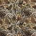 Cheetah Print Fabric Cotton Polyester Broadcloth By The Yard 60" inches Wide (Cheetah)