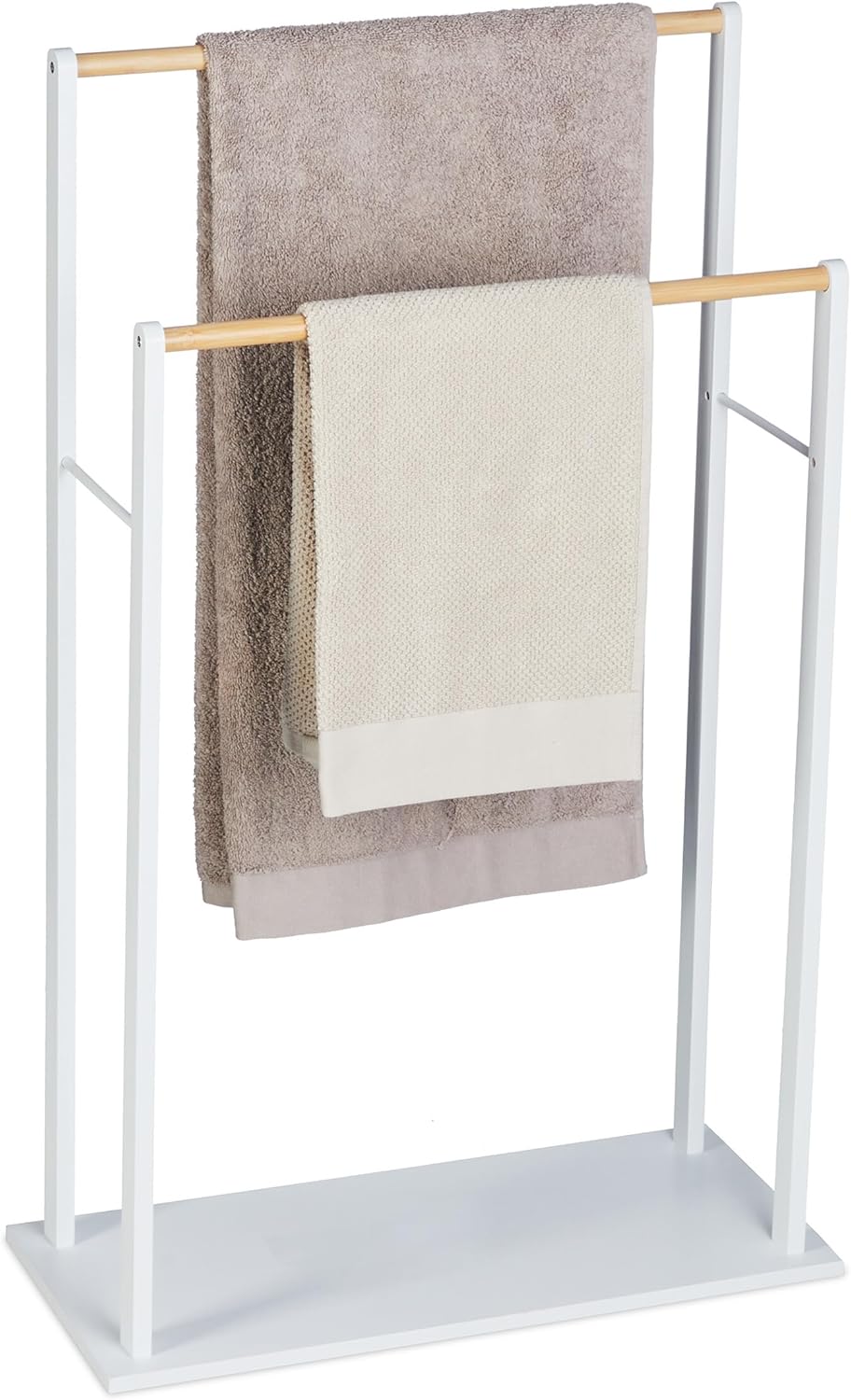 Relaxdays Dispenser, Set Of 2, Holder, For Disposable Glove Boxes, HBT 10 X 27.5 X 8.5 Cm, Iron