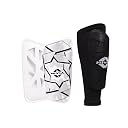 Nivia Classic Shin Guards with Sleeves for Youth and Adults, for Football Games Matches, Training, Basketball, Baseball, Cycling, Light Weight & Breathable Shin Guard with Lycra Sleeves (Medium) gallery image