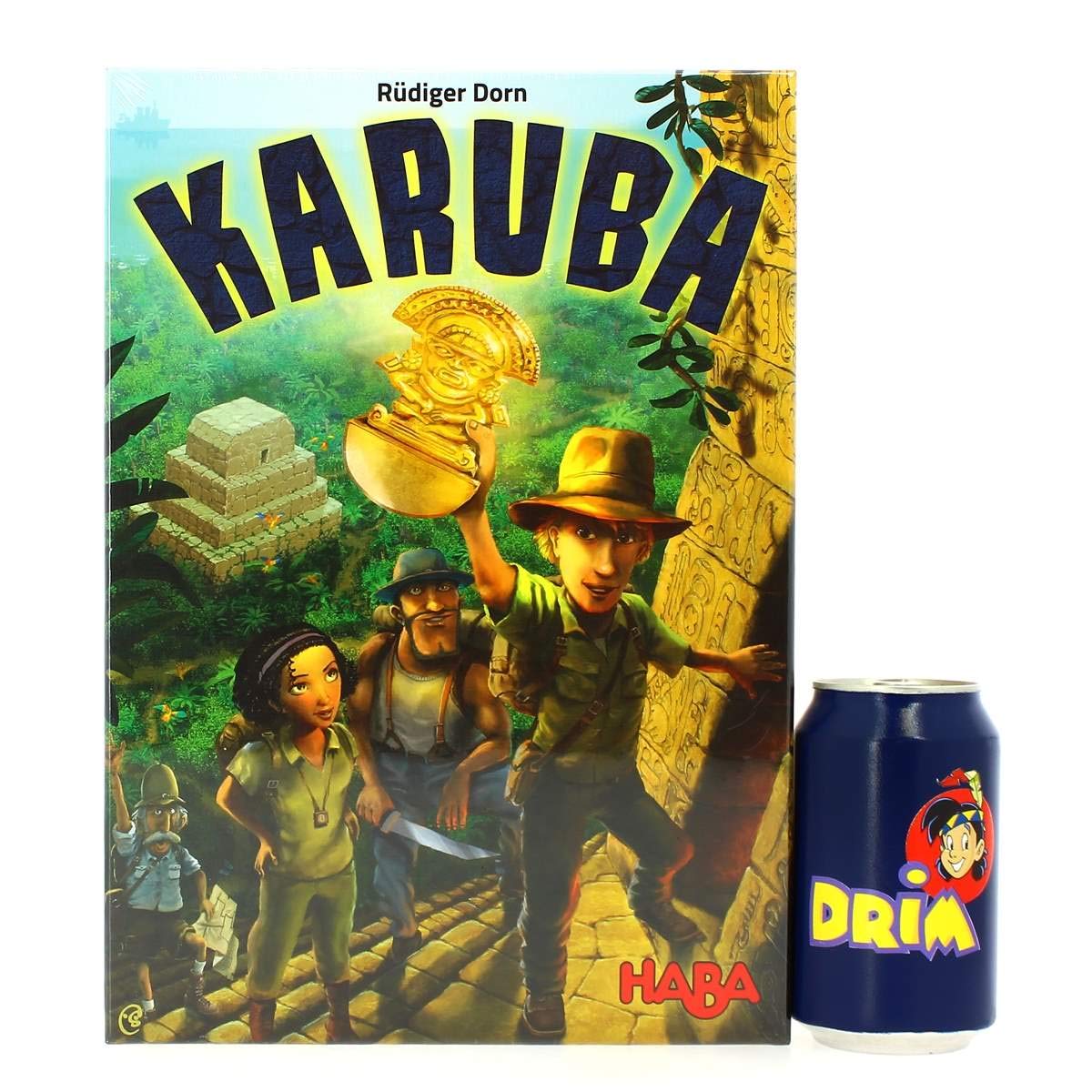 Haba -Karuba, gioco da tavolo multicolore (301895), la confezione può variare, versione in spagnolo