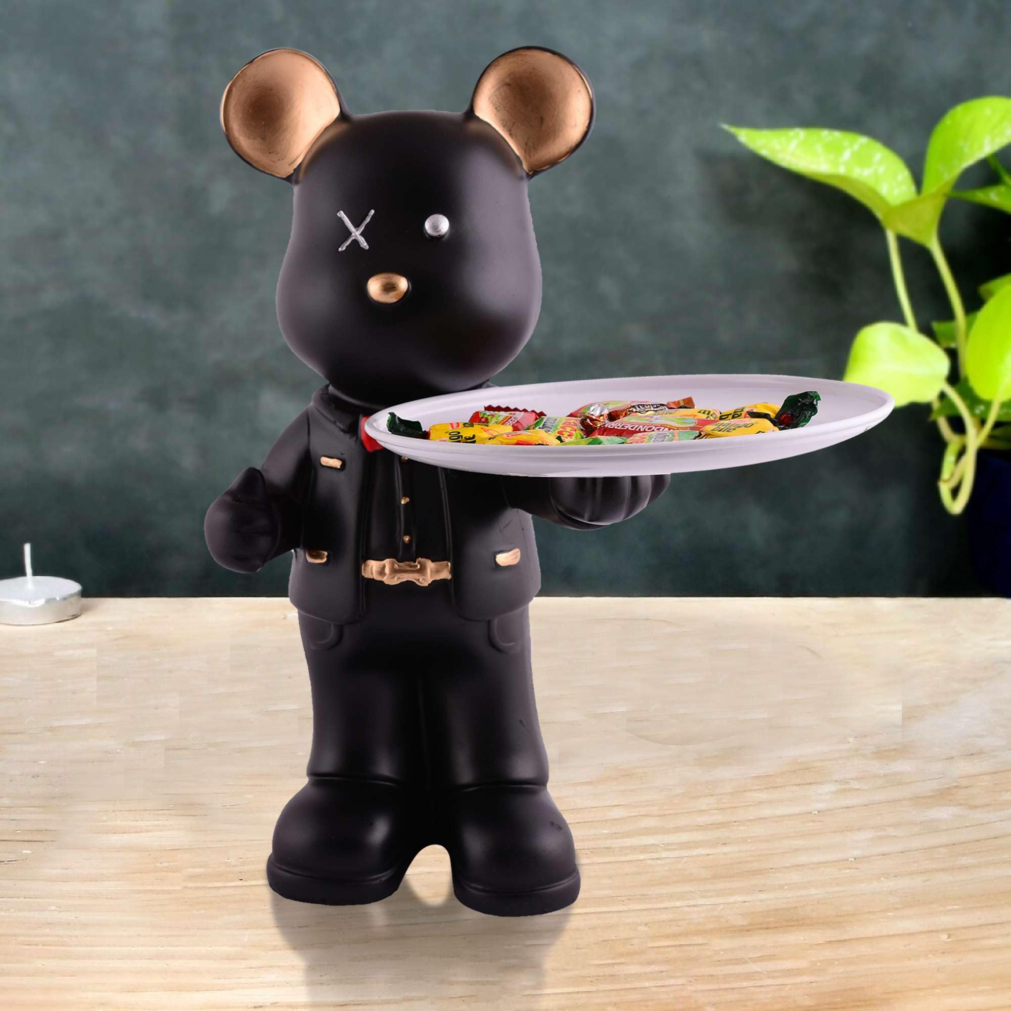 美品✨ビンテージ デッドストック teddy beddy bear キャニスター Buy VSQUARE Enterprise Cool Taddy Bear Showpiece for Home