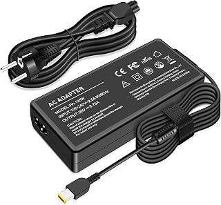 135W Ladekabel kompatibel mit Lenovo Universal Thunderbolt 3 4 Essential Smart Dock Gen 1 2, Ultra/Pro Docking Station Gen 1, Hybrid USB-C Dock mit USB-A Dockingstation Netzteil ADL135NDC3A