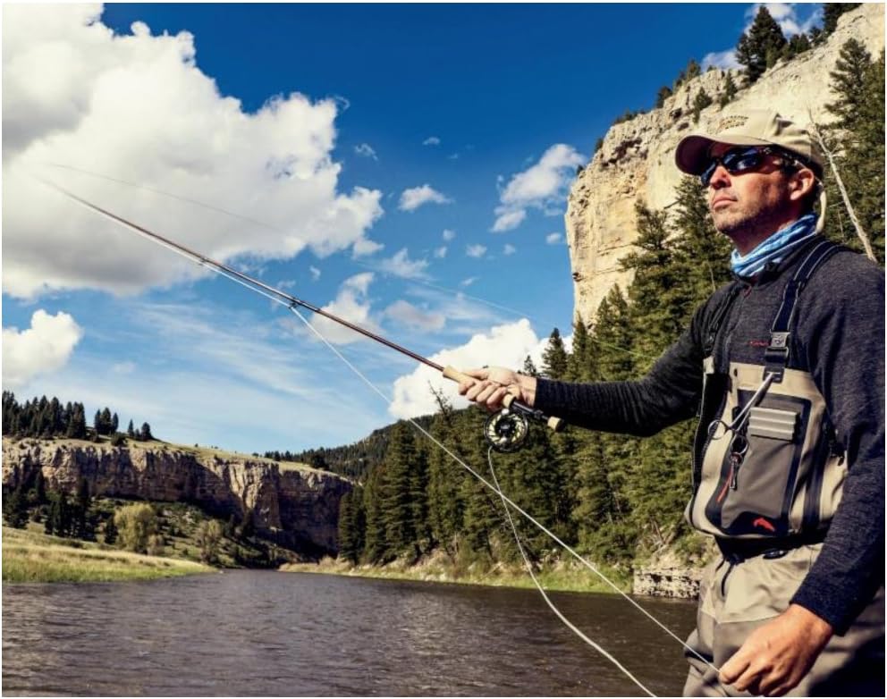 St. Croix Rods Imperial USA Fly Fishing Rod, Easy-Casting, Lightweight, Strong 4-Piece Travel Fly Rod