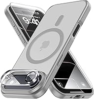 Vista 21 de 3 en 1 Funda Magnética Fuerte para iPhone Air, 1X Protector de Pantalla + 1X Protector de Lente de Cámara, Cubierta Protectora a Prueba de Golpes