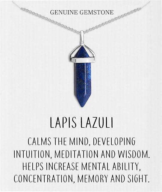 Philip Jones Lapis Gemstone Necklace