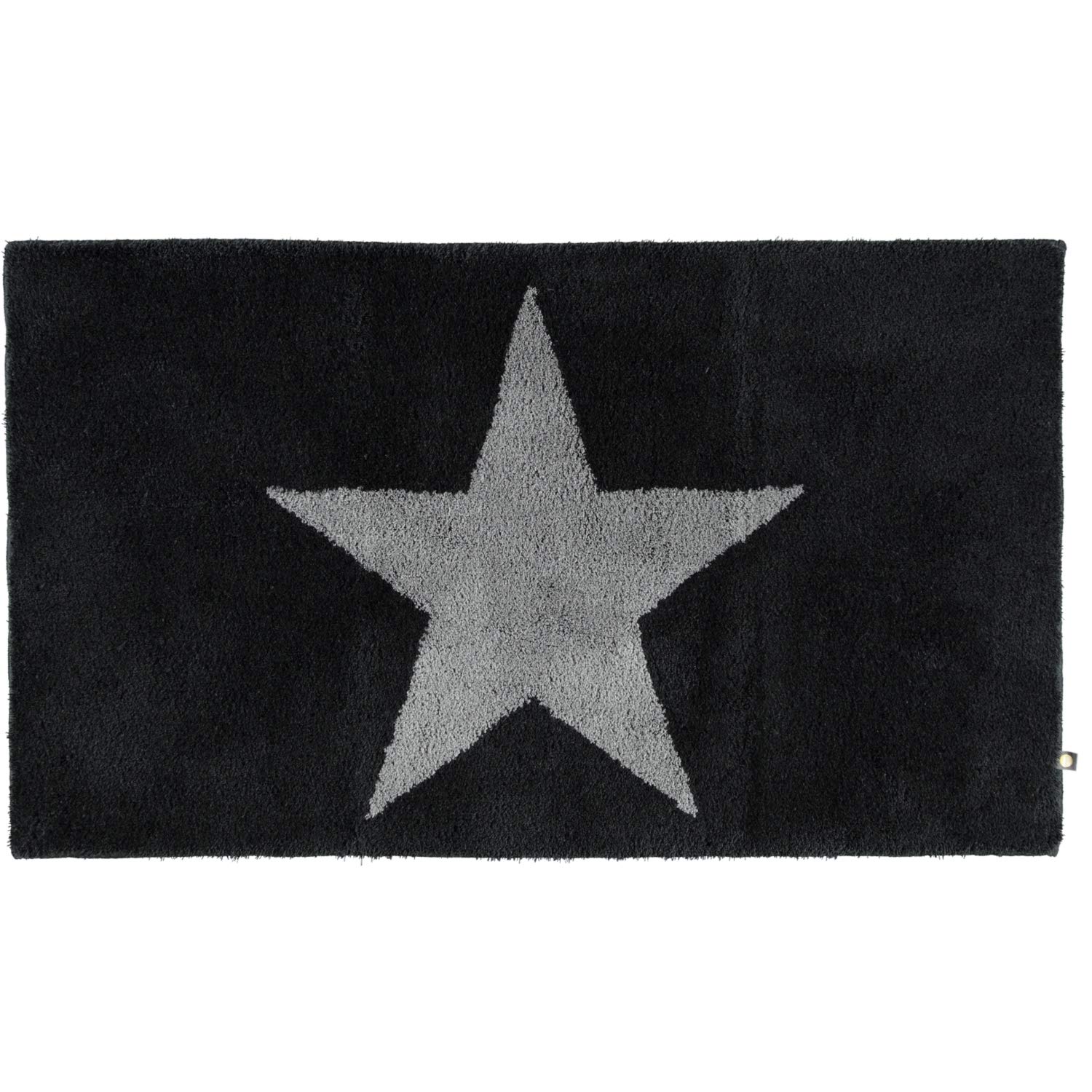 Rhomtuft Badteppiche Star schwarz-Graphit - 1464