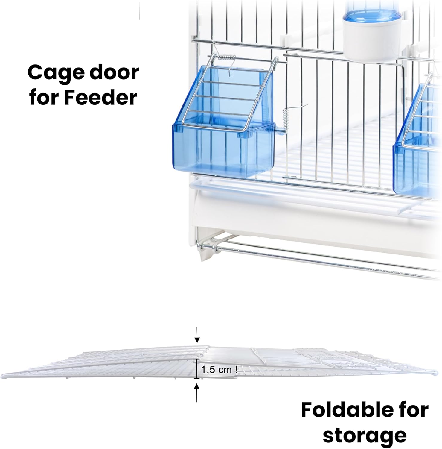 Canary and Finch Breeding Cage Galvanized Art. 317/Z