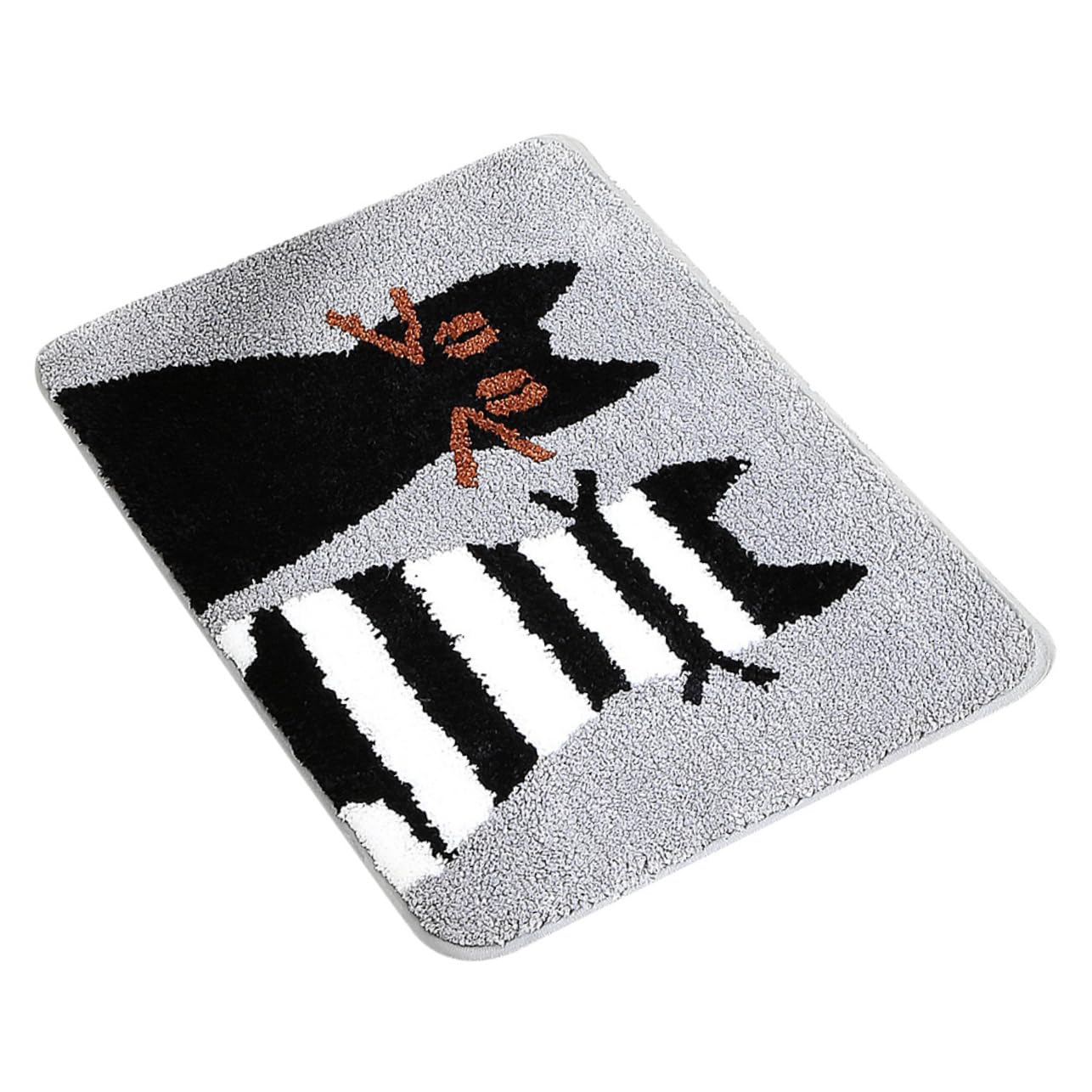 Tapis de bain antidérapant chat pour cuisine et piscine intérieure