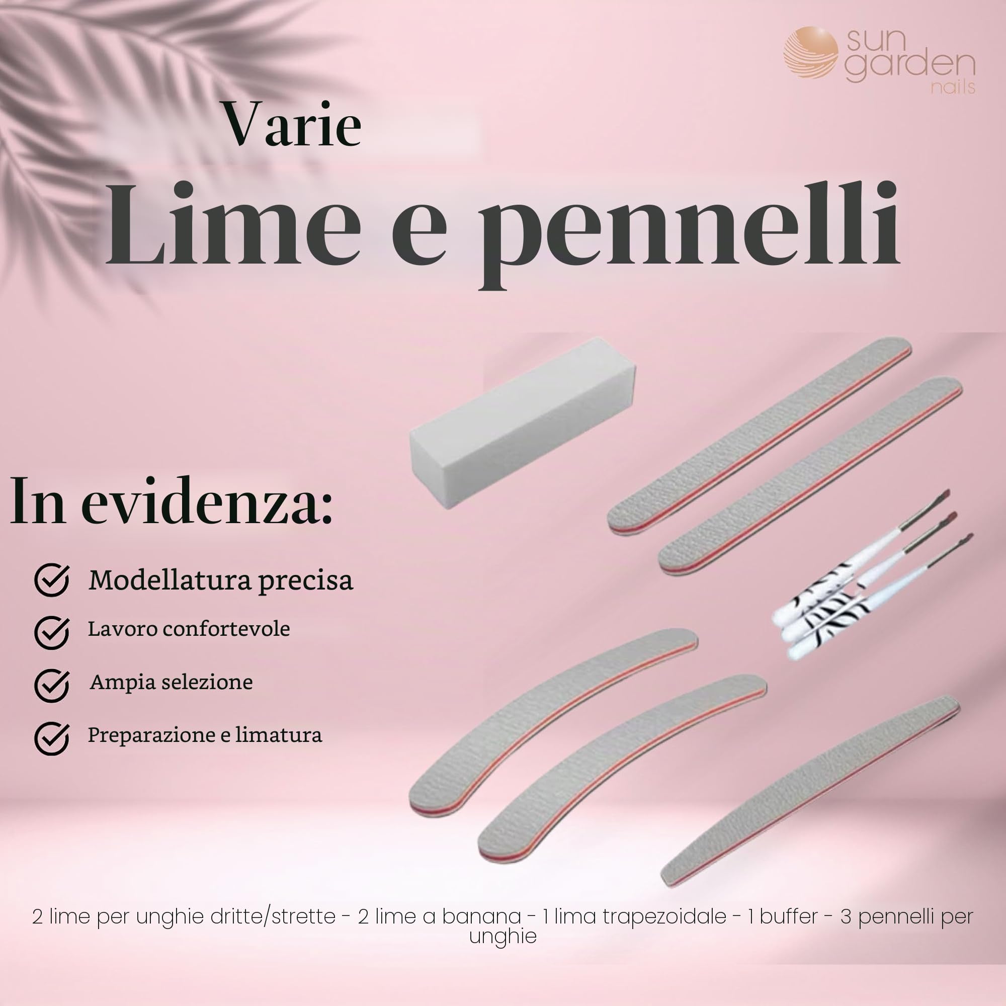 Sun Garden Nails Set di 154 Unghie in Gel per Principianti con Lampada UV, Set Completo di Accessori per Nail Art, Base Gel, Gel Colorato, Smalto UV, Primer, Olio per Unghie, Strass e Adesivi