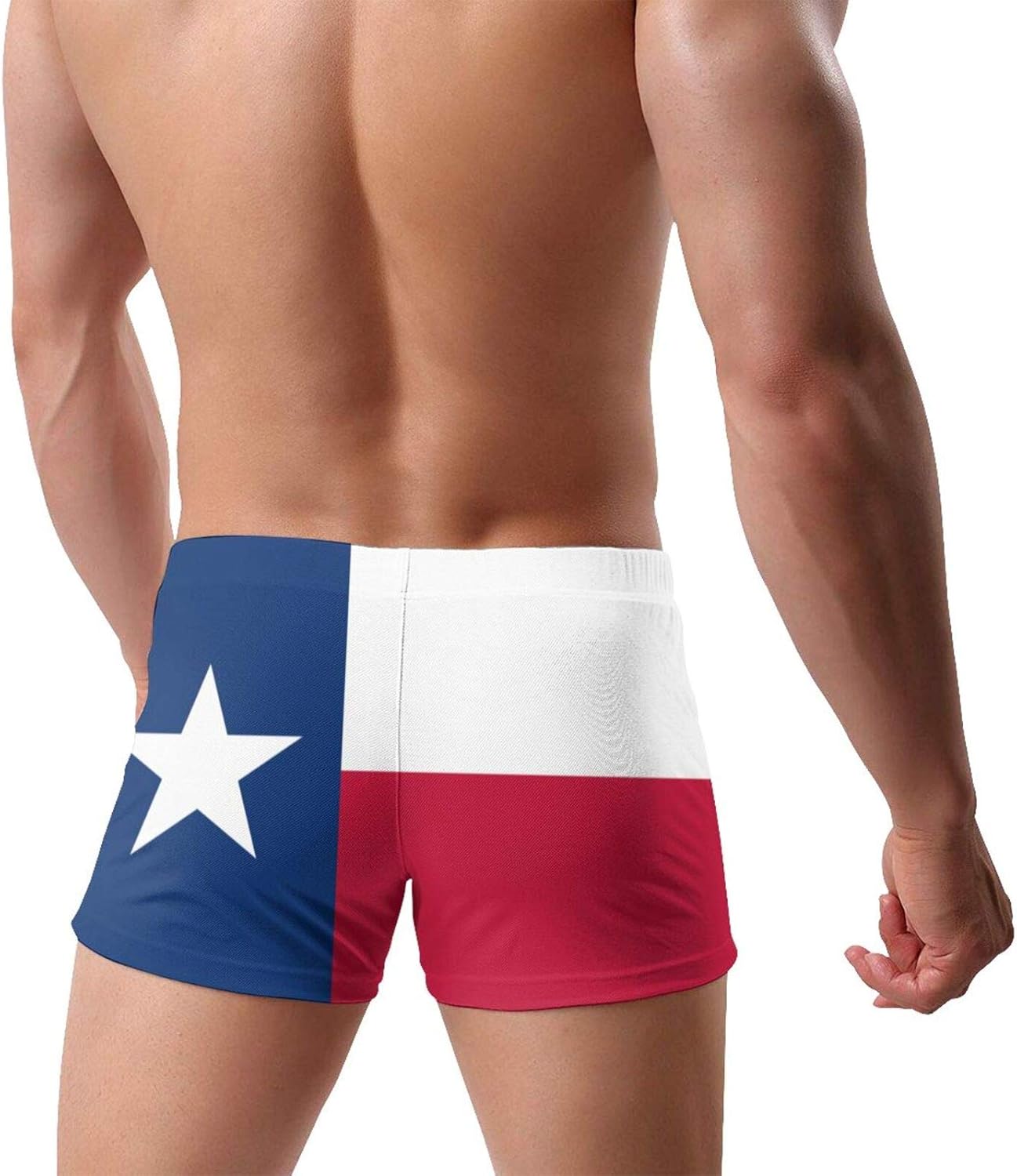Men'S Ukrainian Flag Swimwear Boxer Briefs Swim Trunk Triangle Thong Bikini Swimsuit