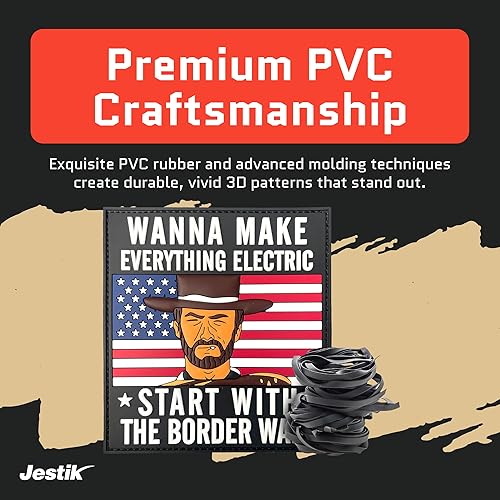 Miniatura 217 de Don't Be A Salty Creative Humor - Parche táctico militar para moral, divertidos parches tácticos, cierre de gancho y bucle de goma de PVC, parches