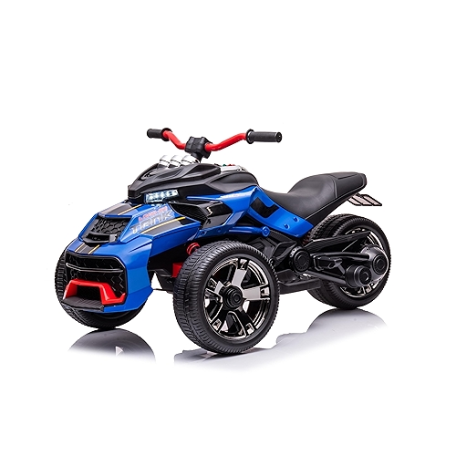 Bang Toys - Quadriciclo Elétrico Infantil Tank 12V - com Suspensão, Frente e Ré, Luzes de ...