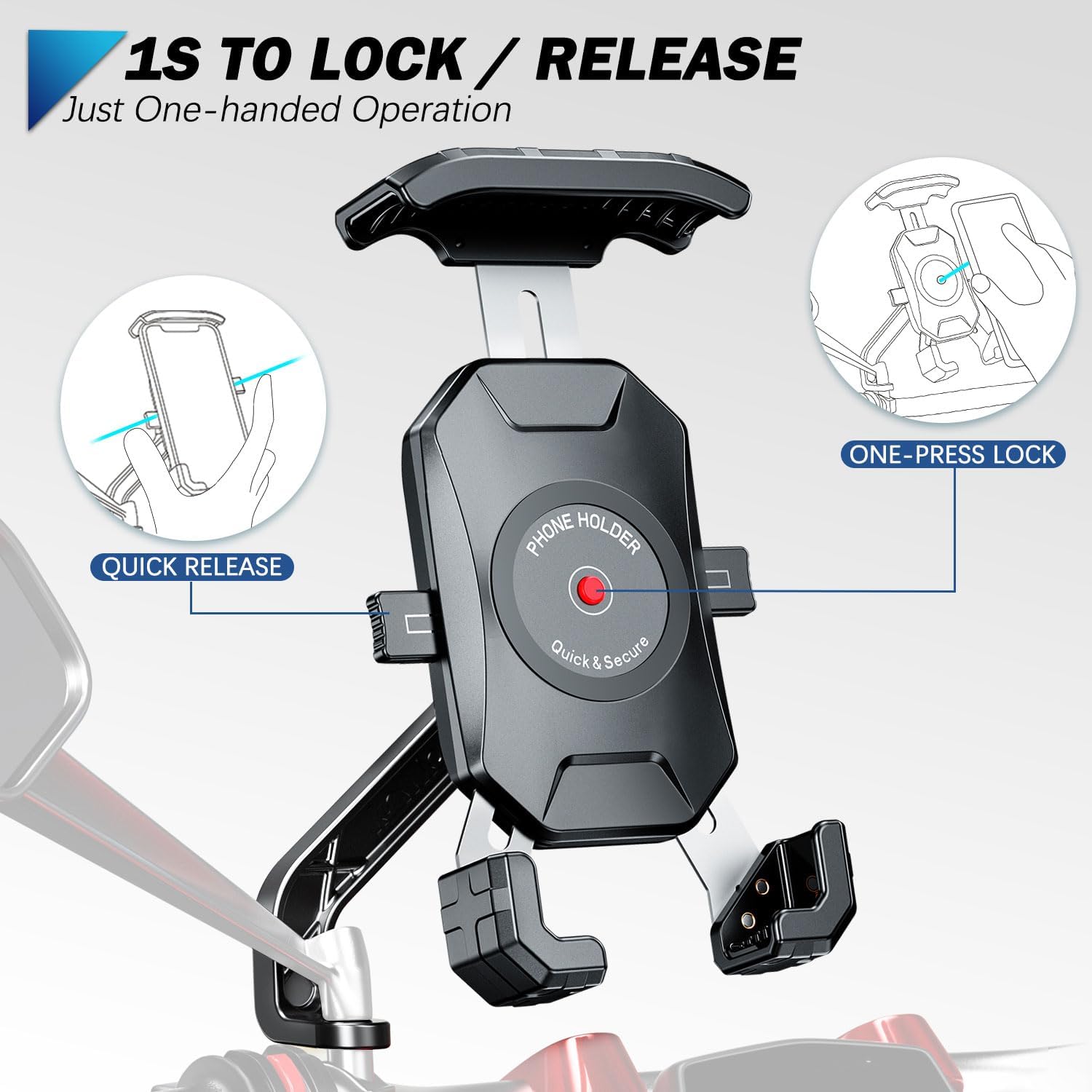 Nyitott kialakítás, nem blokkolja a kamerát