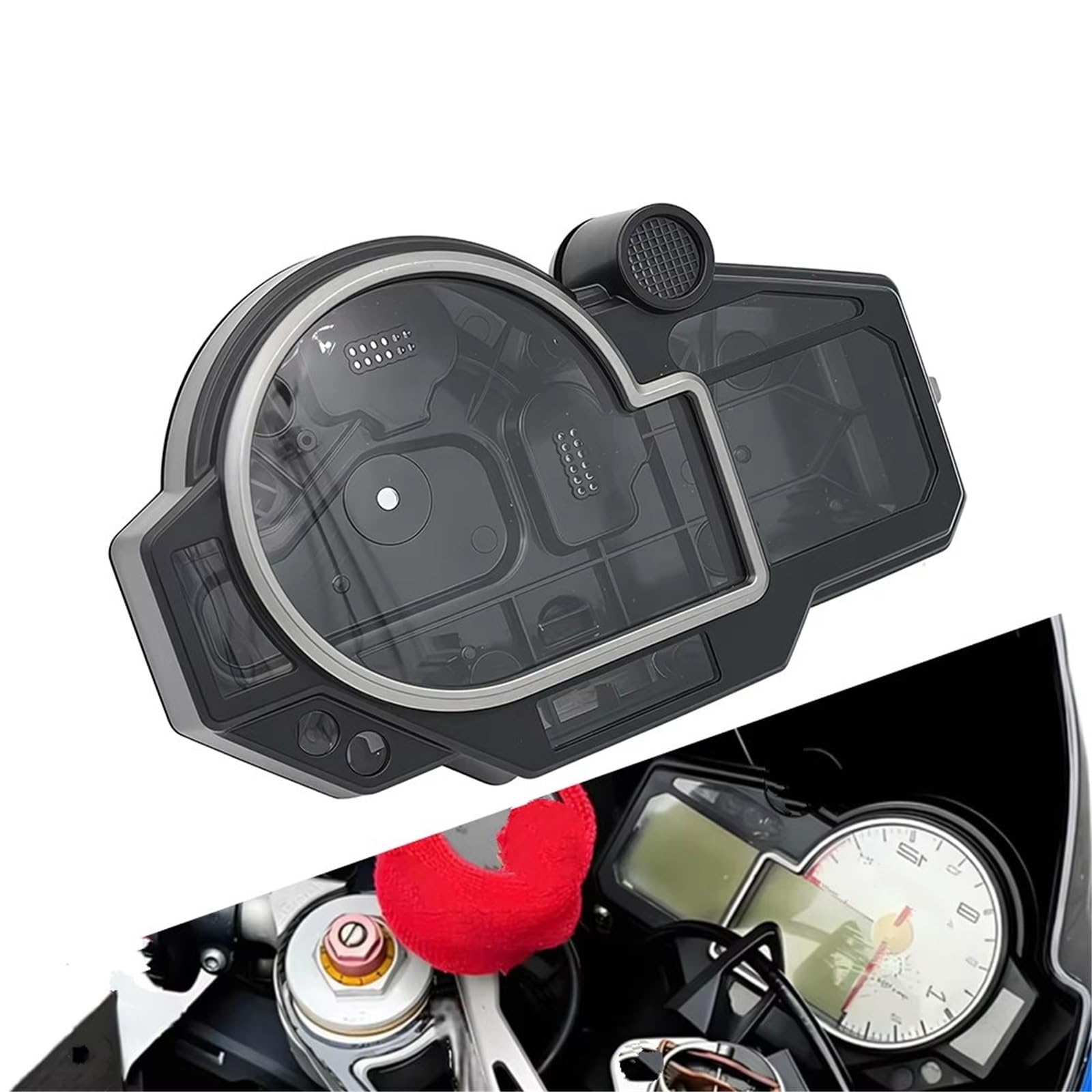 Marco Instrumento Compatible Con Para S1000RR Para HP4 2009-2014 Velocímetro Odómetro Instrumento Funda Carcasa Tacómetro Cubierta