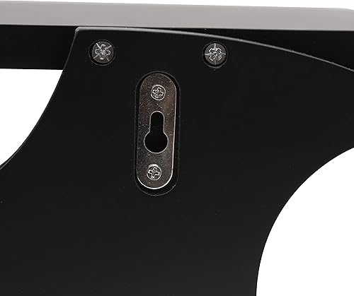 Miniatura 5 de Estante flotante de pared negro para dormitorio, decoración de pared de Halloween, decoración gótica de habitación, estantes colgantes negros con 3