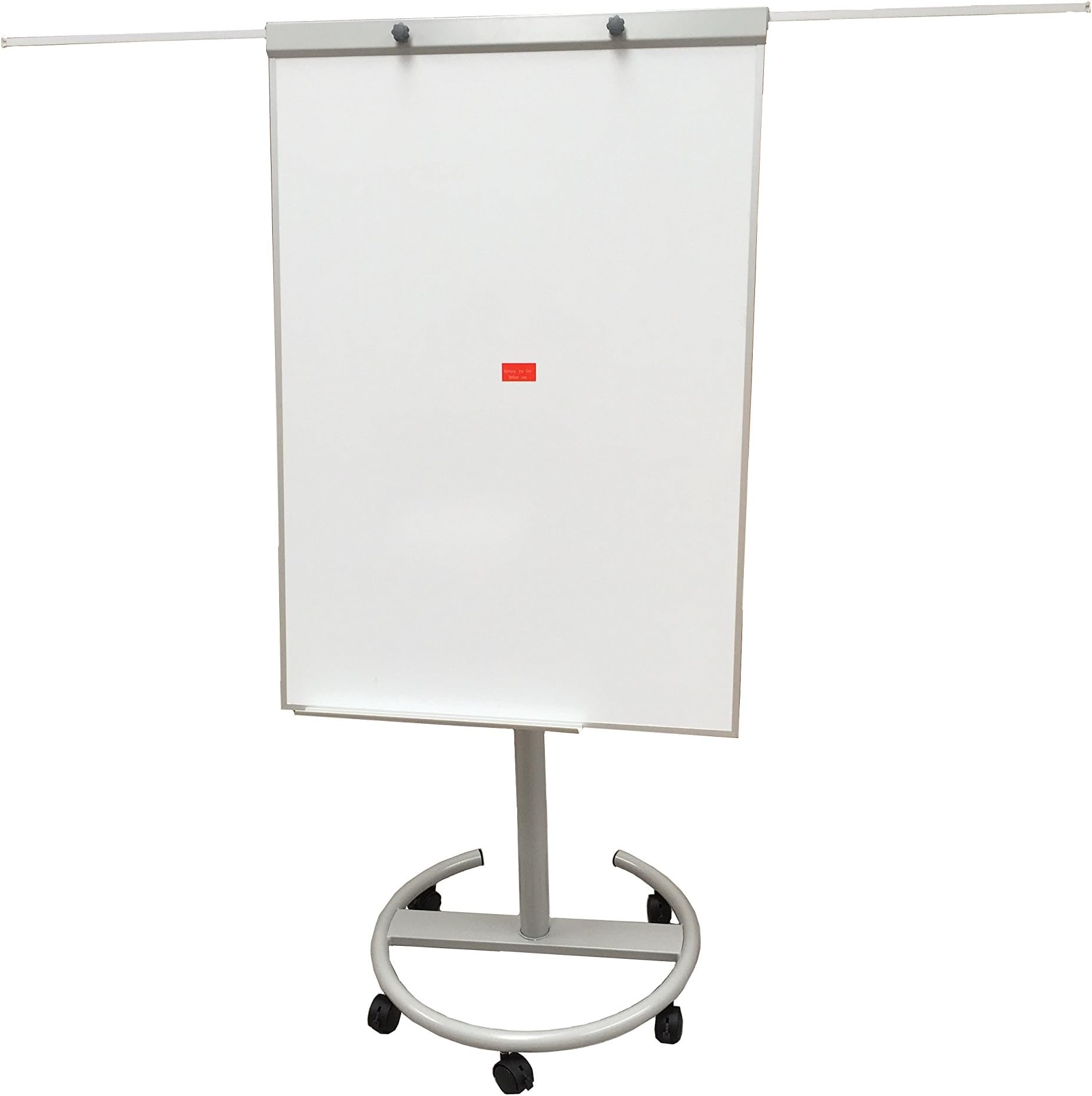 Linno® Quality Mobile Flip Chart Easel Magnetic Whiteboard Presentation Board with Free pen and Eraser