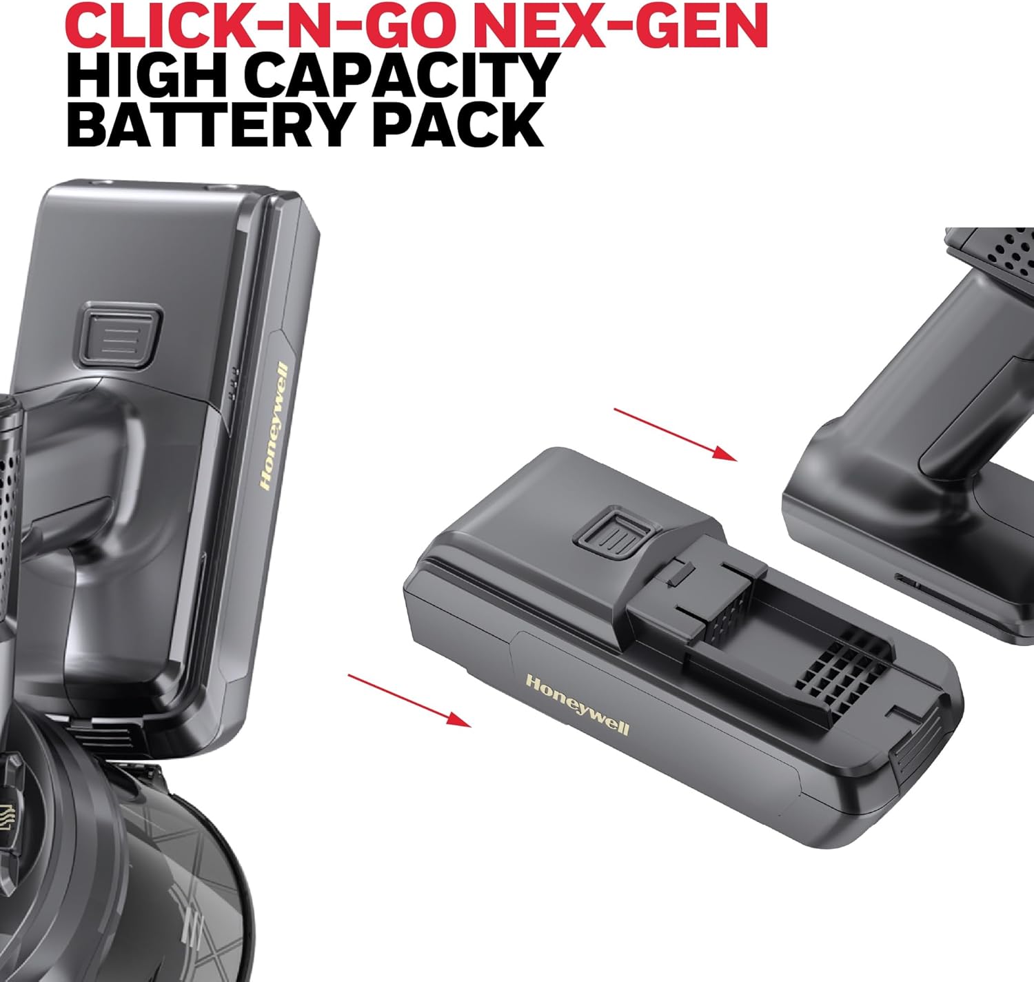 Honeywell VC16 Cordless Vacuum Cleaner, Handheld, + 8 Tools for Better, Easier Cleaning, Dark Silver