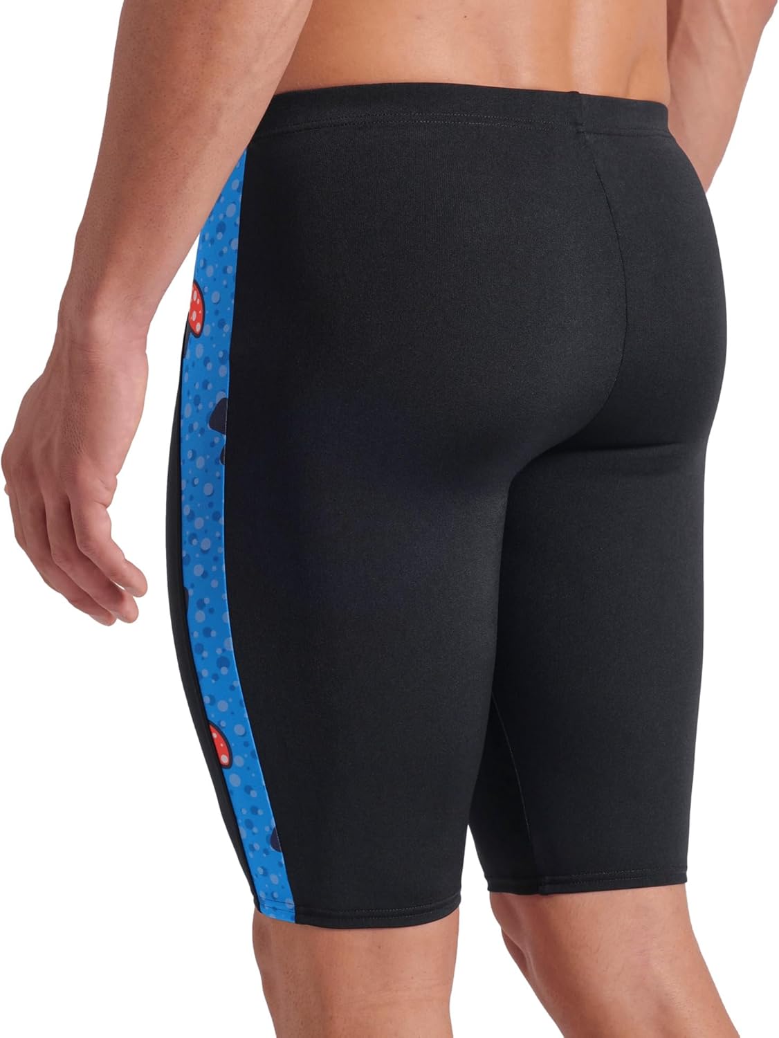 Arena Mens Arena Performance Men's Funny Prints Collection Mushrooms Swim Jammer Swim Shorts