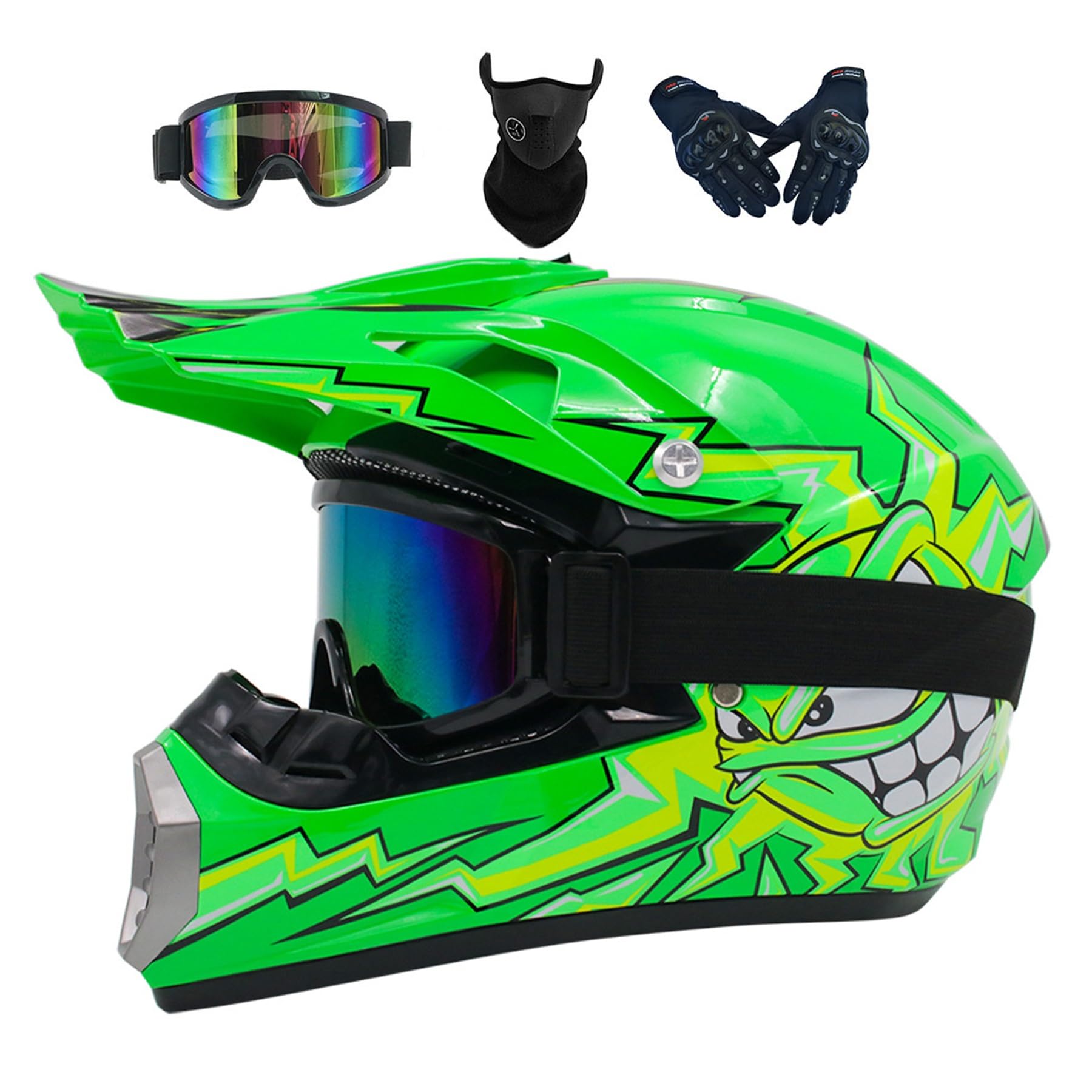 Casco de moto Cross infantil, casco motocross mujer hombre, adulto cascos ciclismo integrales para motocicleta cascos AVT MX cascos moto de cross quad bike bicicleta de montaña