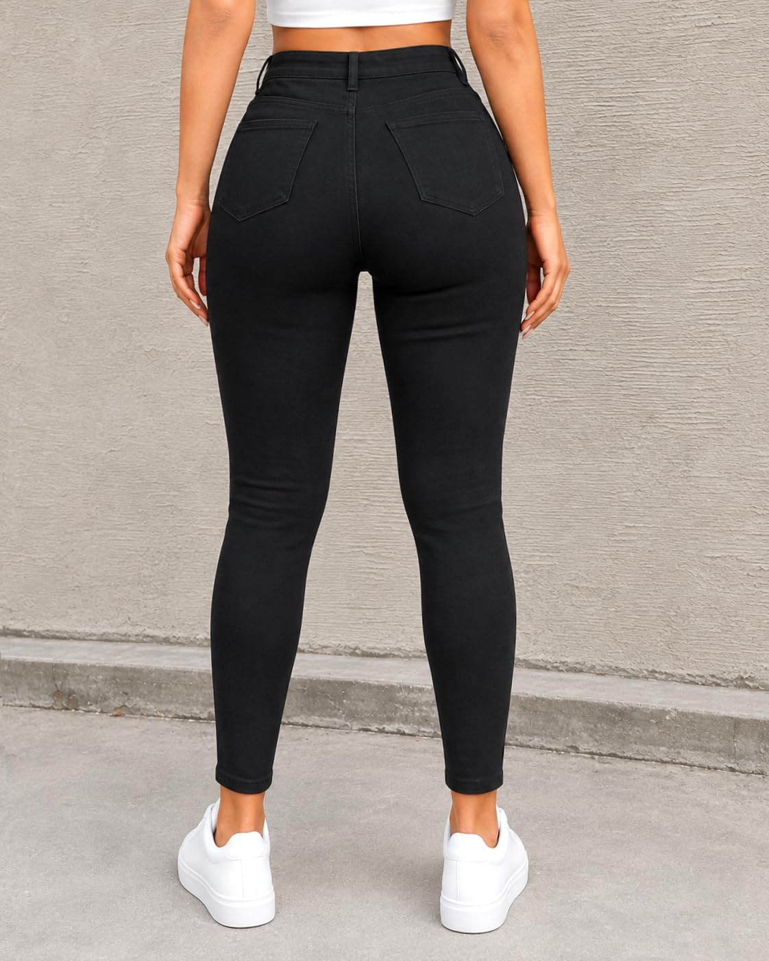 SOFIA'S CHOICE Women Stretchy Skinny Jeans Butt Lifting Pants image 3