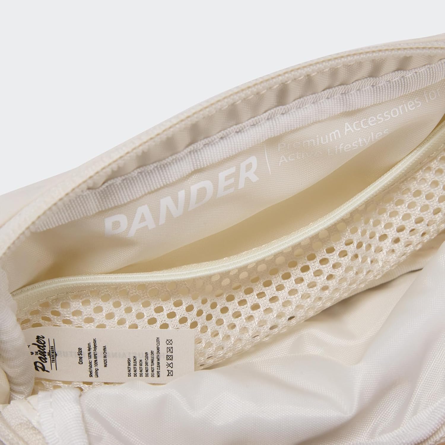 Pander Mini Belt Bag – Ultra Compact, Fits 6.7” Phone, Lipstick, Earbuds, Essentials, Small Crossbody Waist Purse, White Opal - Image 7