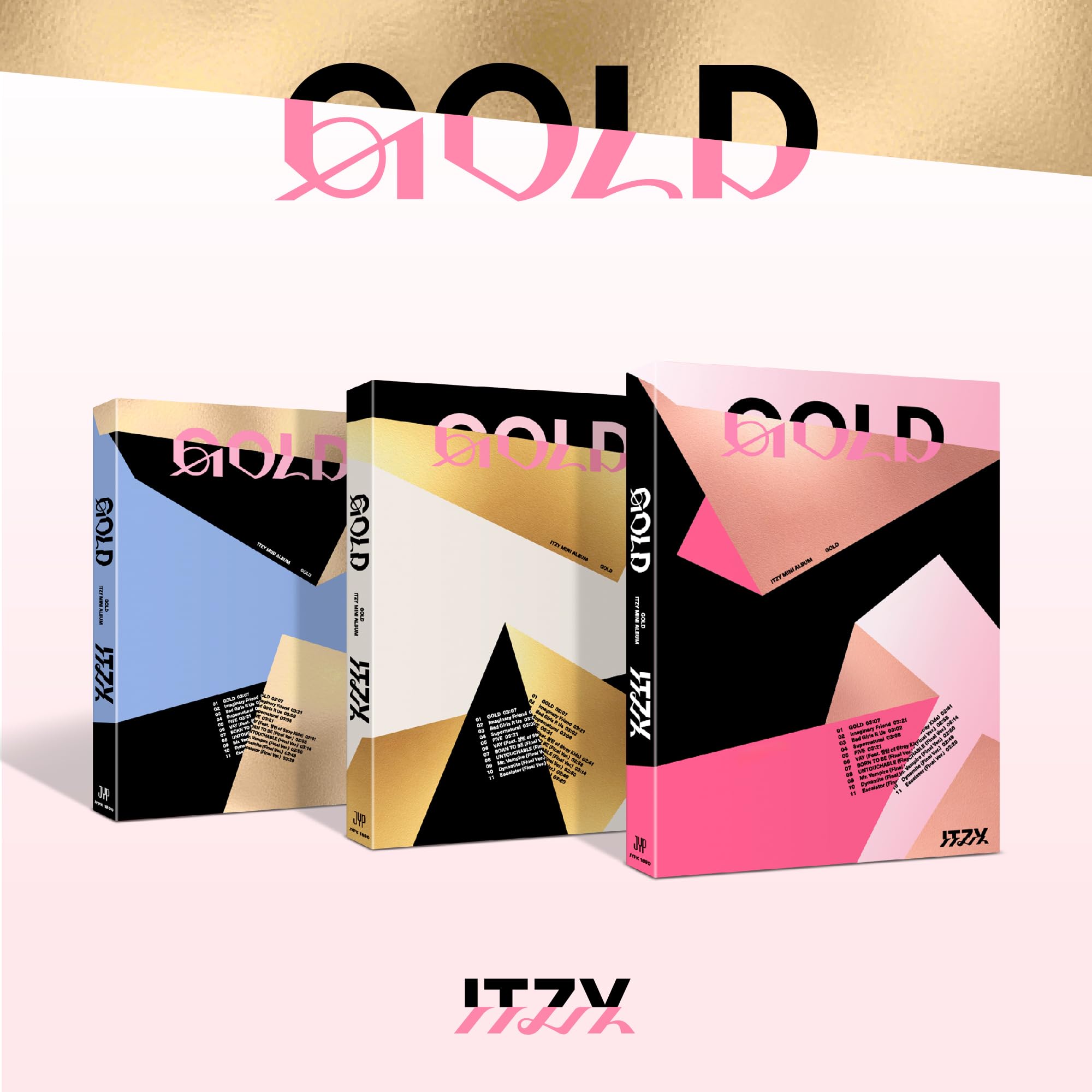ITZY [GOLD] (STANDARD VER.)（韓国盤）