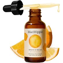 Mad Hippie Vitamin C Serum for Face &ndash; C + E + Ferulic Acid, Hyaluronic Acid, Stable Low-Irritation Formula, Brightening, 1.02 fl oz