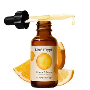 Mad Hippie Vitamin C Serum for Face Hyaluronic Acid Ferulic Acid Vitamin E Anti-Aging Glow Up Essentials Cruelty-Free