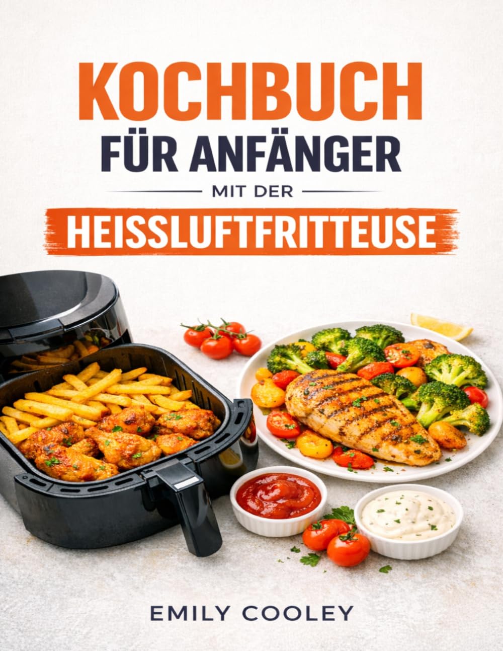 KOCHBUCH FÜR ANFÄNGER MIT DER HEISSLUFTFRITTEUSE: Gelingsichere Rezepte und zeitsparende Gerichte, mit denen Sie Ihre Heißluftfritteuse vom ersten Tag an perfekt beherrschen