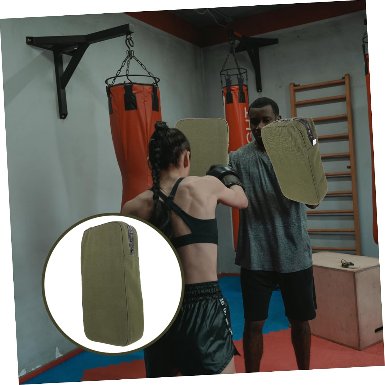UPKOCH Kickboxing Kick Pad Thicken Strike Shield for Martial Arts Training Boxing Equipment for Sparring and Improving Skills Single Unit