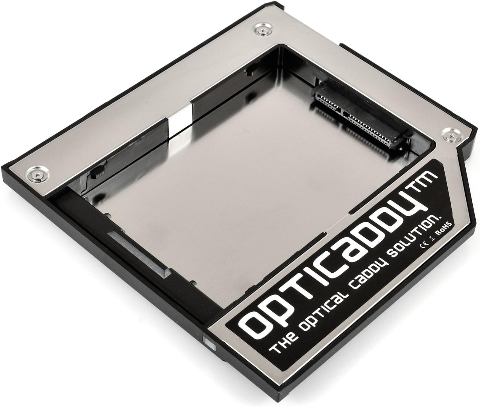 Opticaddy© SATA-3 HDD/SSD Caddy for Lenovo T400, T400s, T410, T410s, T410i, T410si, T420s, T420si, T430s, T430si, T500, W500, X200, X201, X220 OptiSpeed Technology