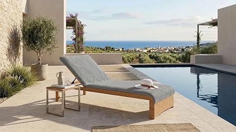 KOBEHOME%100 PAMUK ŞEZLONG HAVLUSU GRİ 75X200 CM