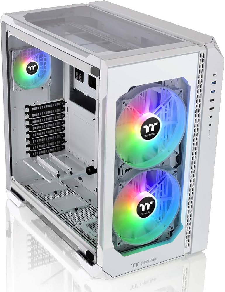 Amazon.in: Buy Thermaltake Glass View 51 Snow Motherboard Sync