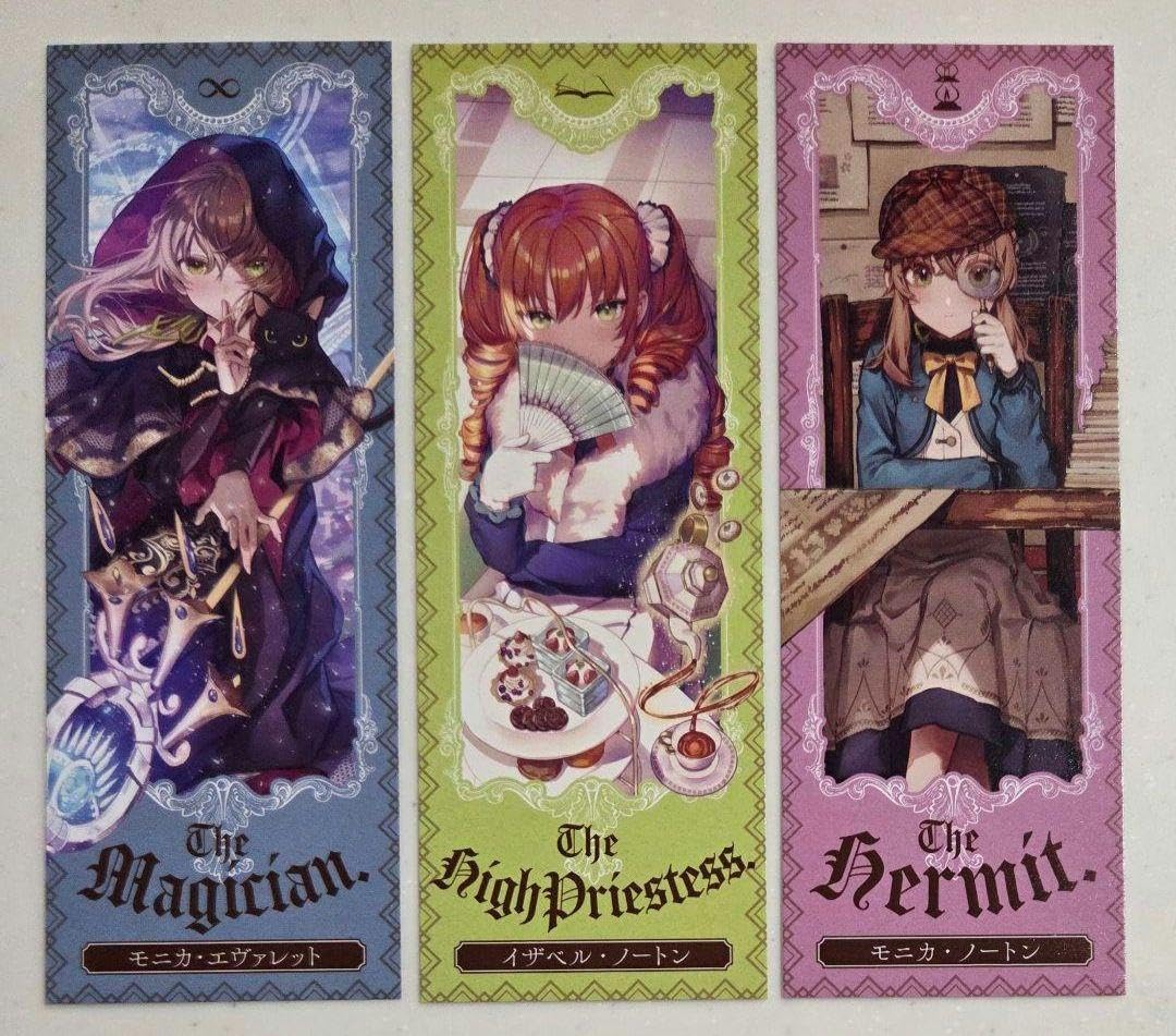 サイレントウィッチ 購入特典 イラストカード & しおり など 計20点 希少 サイレントウィッチ 購入特典 イラストカード 2種 & しおり 14種