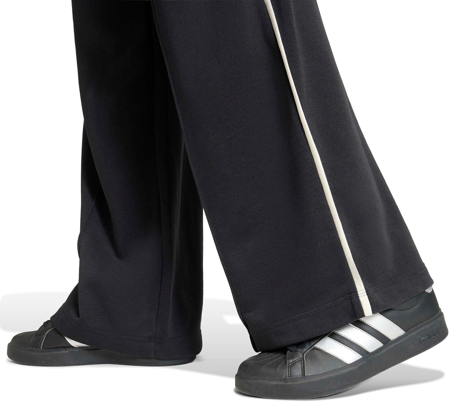 adidas Women's Seasonal Essentials Colorpop Pants with Embroidere - Image 4