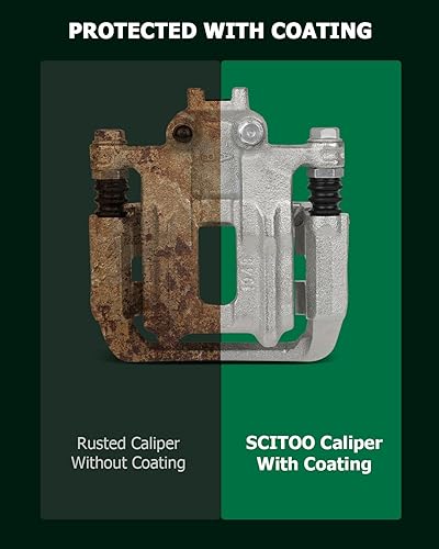 Miniatura 7 de SCITOO Pinzas de freno traseras izquierdas+derecha con soporte 19B6886 19B6887 compatibles para Acura RDX 2013-2018 para Honda Crosstour 2012-2015
