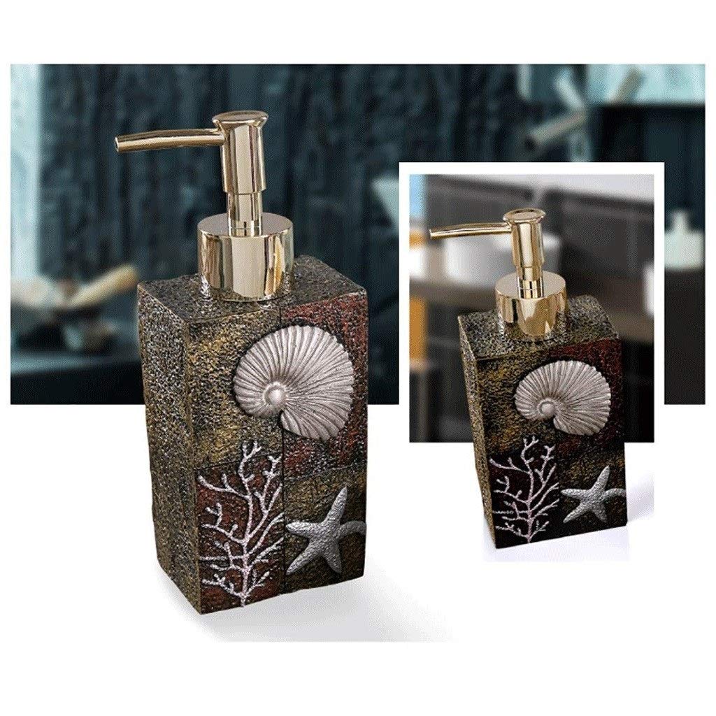 Erogatore del sapone, Piazza controsoffitto dispenser di, adatto a tutti i tipi Sapone liquido o lozione in bagno(3-Pack)
