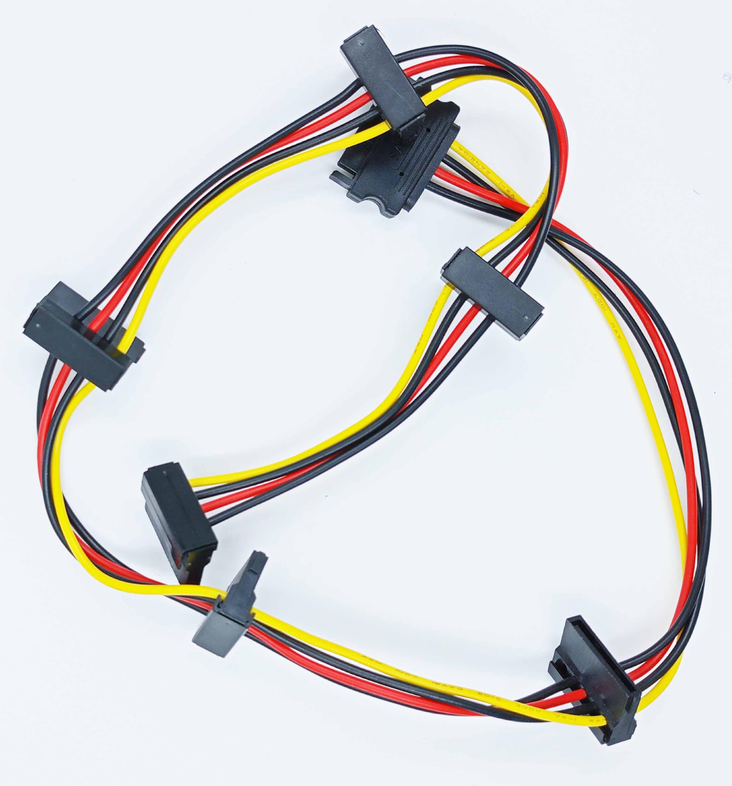 Tobo 15Pin SATA Male to 6 x SATA Power Cable (SATA 15 Pin Female) SATA Power Supply Adapter Converter Cable Cord SATA Extension Cable 1 to 6 Splitter TD-268TC (B0CL7393WM) Amazon Price History, Amazon Price Tracker