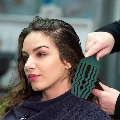 Miniatura 3 de Cepillo de peinado profesional, diseño ventilado y cerdas ultra suaves flexibles de calor son seguras para secar con soplado con mango ergonómico