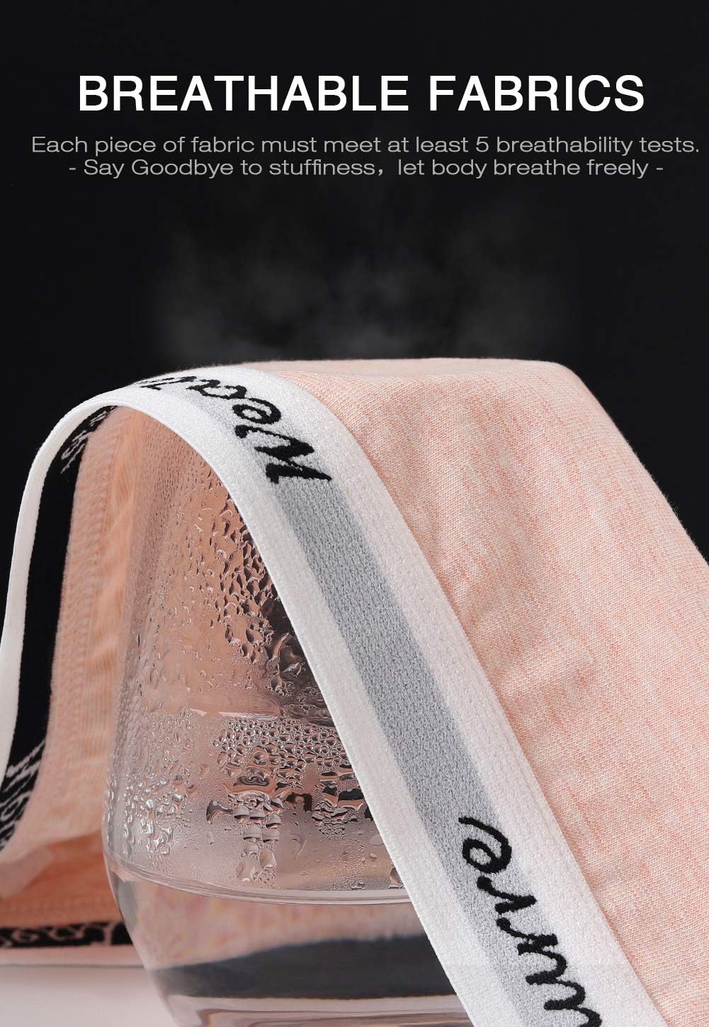 Wealurre Womens Underwear Cotton Bikini Breathable Sport Low Rise Panty for Women Multipack - Image 6