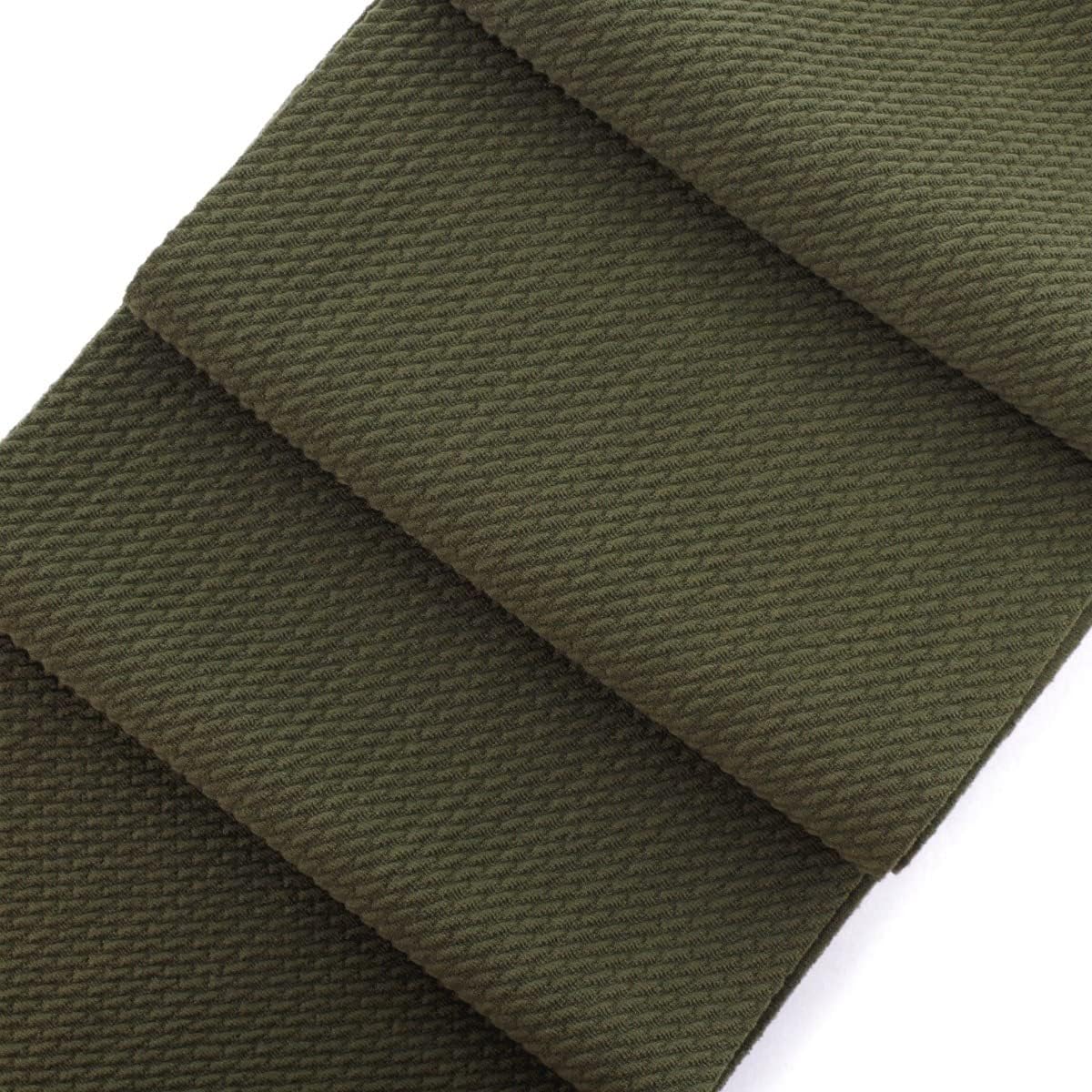 Liverpool Bullet Fabric Textured Knit Jersey 4 Way Stretch - Moss Green 6 Strip