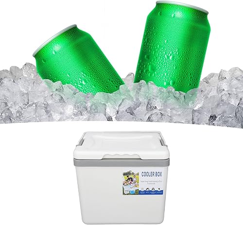 Miniatura 4 de Enfriador aislado, enfriador duro portátil de 6 litros para campamento, portón trasero, playa, picnic, comestibles, almuerzo y más