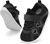 JIASUQI Toddler Shoes for Baby Girls Sneakers Barefoot Walking Shoes Running Tennis Shoes