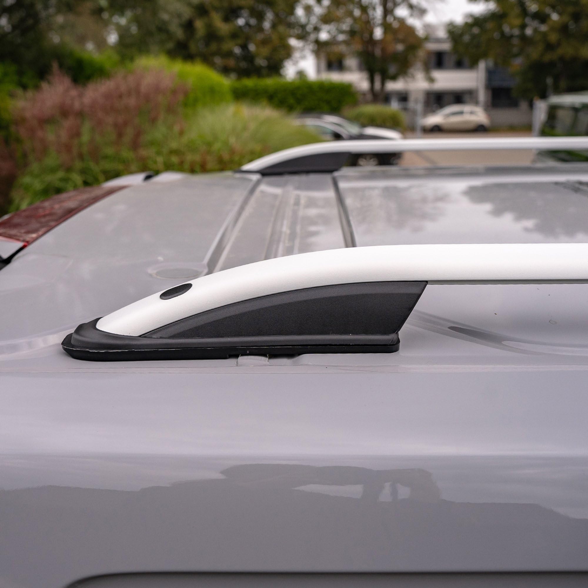 CHROMEMASTER | Relingi Dachowe Kompatybilne z Nissan Townstar EV L2 LONG 2022+; Zamontuj na Relingach Bagażnik Dachowy, Kosz Dachowy, Boks Dachowy lub Uchwyt Rowerowy | Konstrukcja z Aluminium