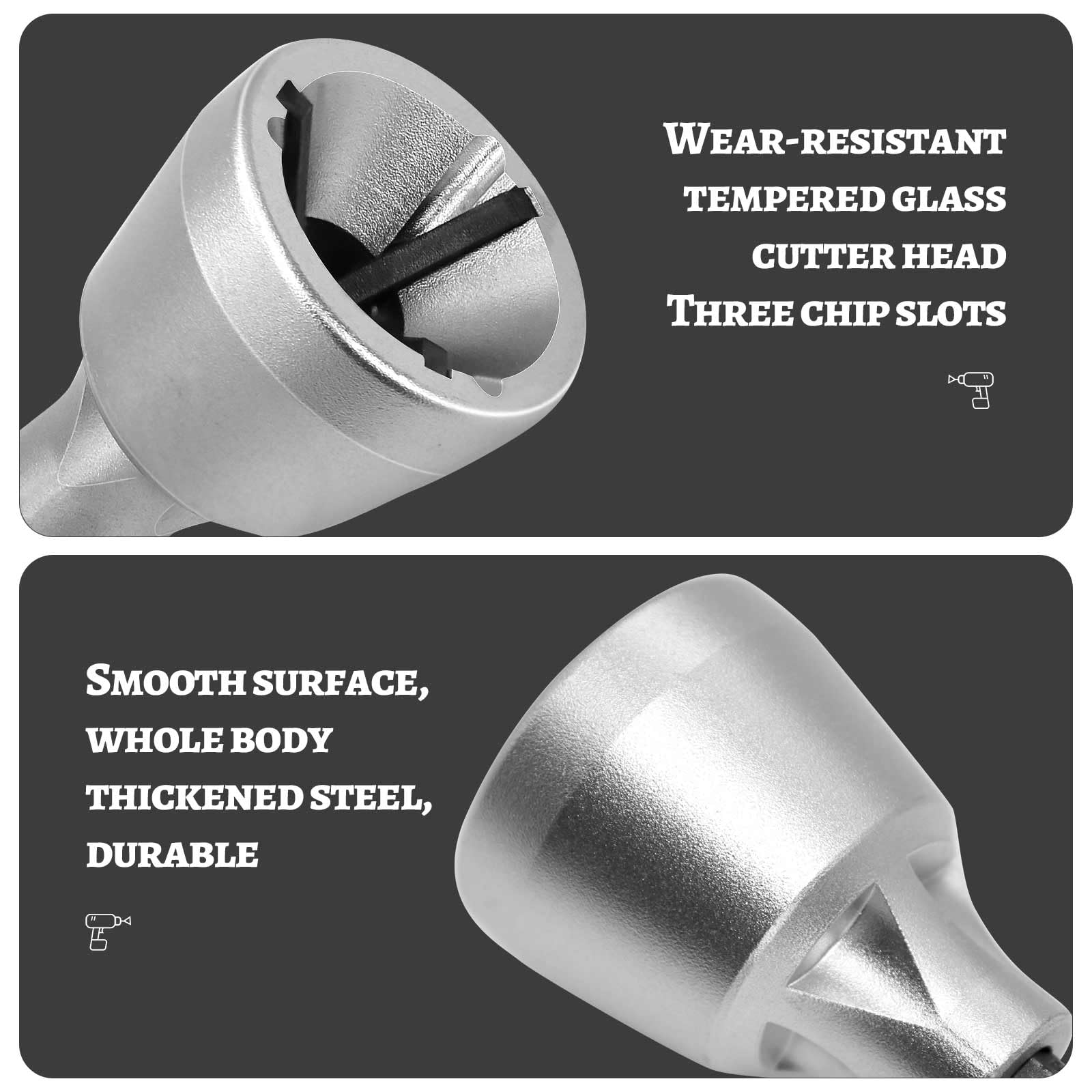 Utensile Per Sbavatura E Smussatura 3-19 Mm - 3 Lame HSS Per Metallo, Ottone E Plastica - Foto 10