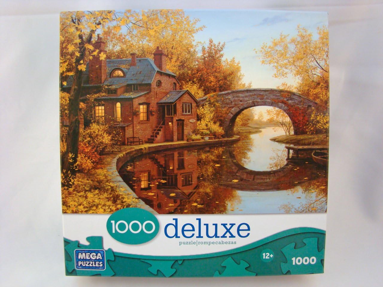 Deluxe 1000 Piece Jigsaw Puzzle: House By the River